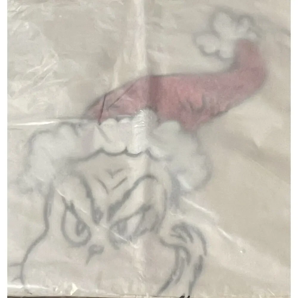 Pottery Barn Teen Holiday The Grinch Pillow Cover Face Sequin Sofa Toss 18